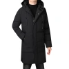 Down cotton-padded jacket, large-sized warm cotton-padded jacket, men's winter coat, thickened cotton-padded jacket, new mid-length cotton-padded jacket for middle-aged men Item Picture